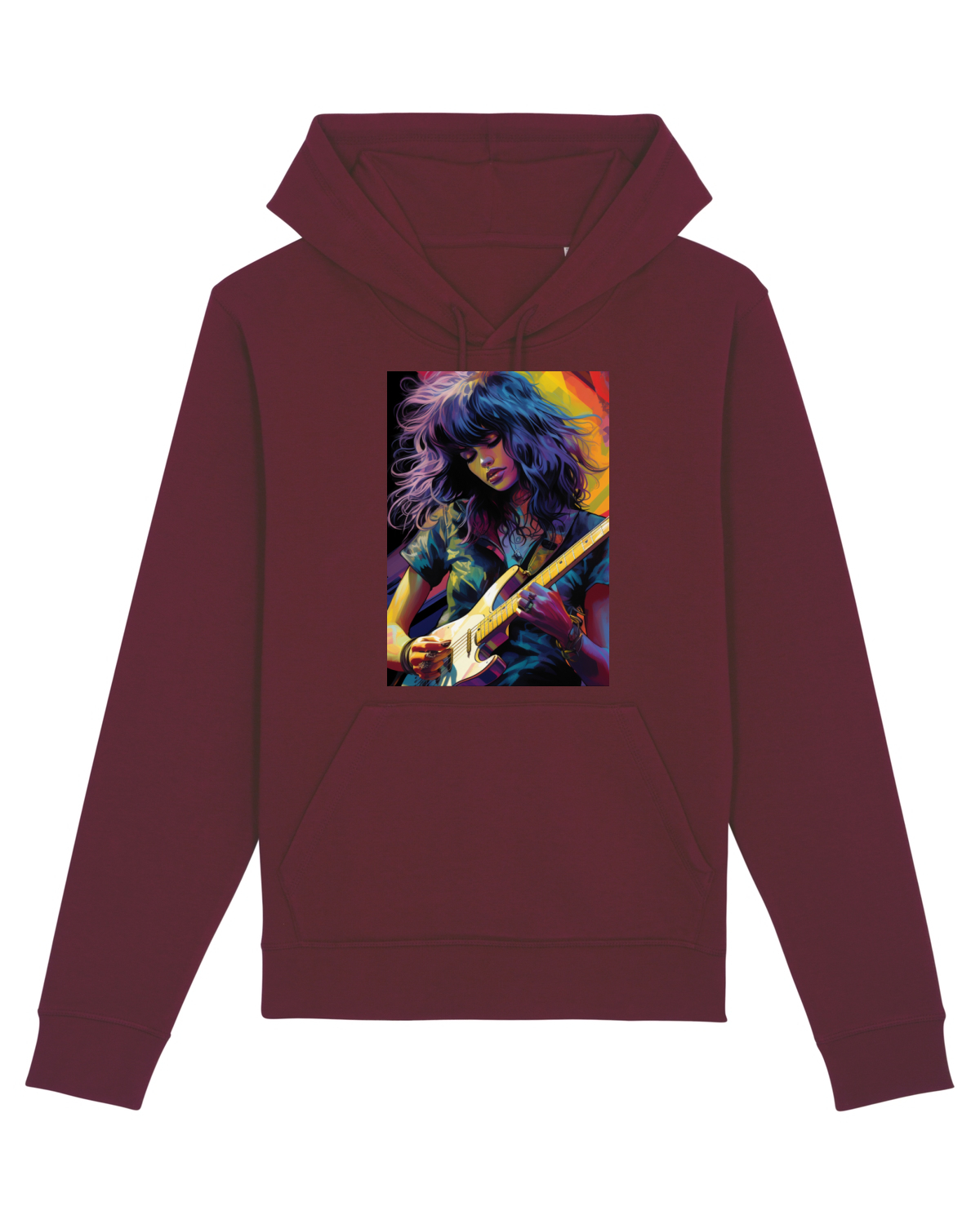 Hanorac Unisex Drummer Burgundy
