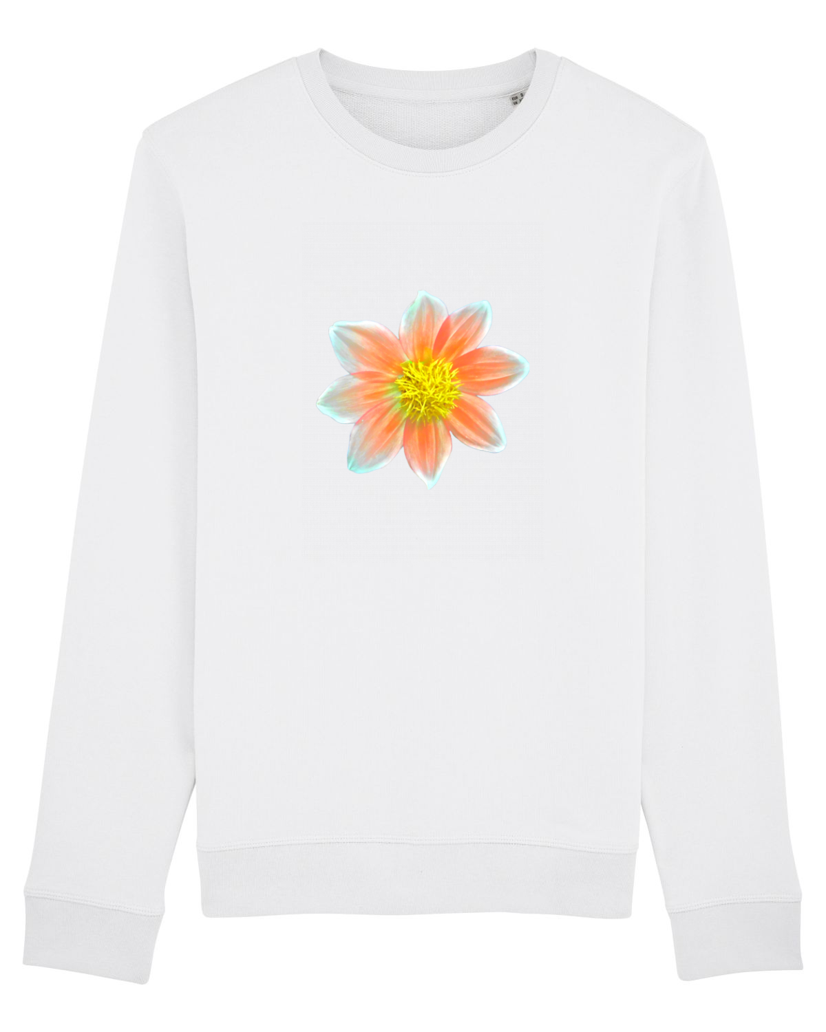 Bluză mânecă lungă Unisex Rise White