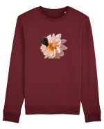 Floare si fluture colorat Bluză mânecă lungă Unisex Rise