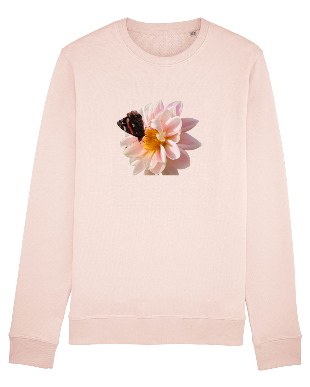 Bluză mânecă lungă Unisex Rise Candy Pink