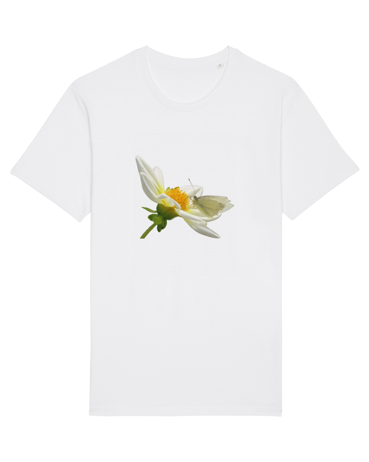 Tricou mânecă scurtă Unisex Rocker White