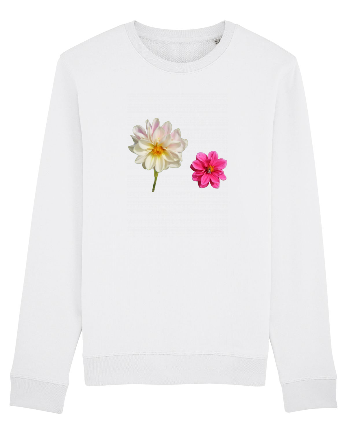 Bluză mânecă lungă Unisex Rise White