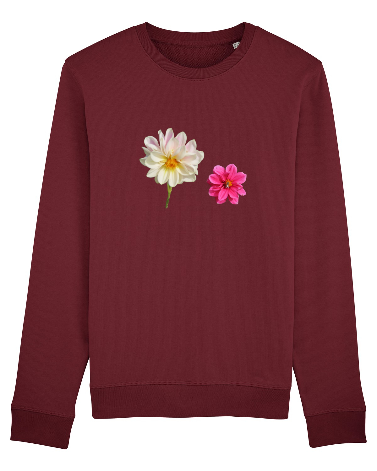 Bluză mânecă lungă Unisex Rise Burgundy