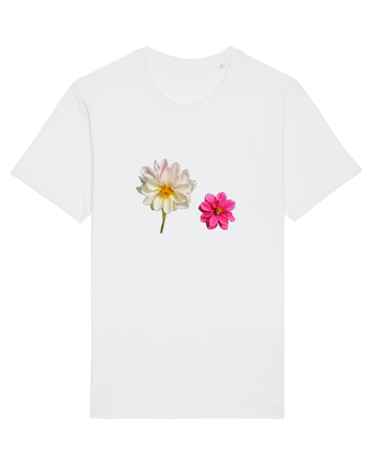 Tricou mânecă scurtă Unisex Rocker White