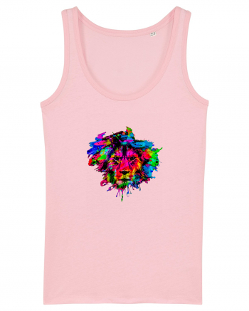 Lion Leo in culori Cotton Pink