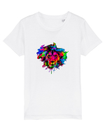 Lion Leo in culori Tricou mânecă scurtă  Copii Mini Creator