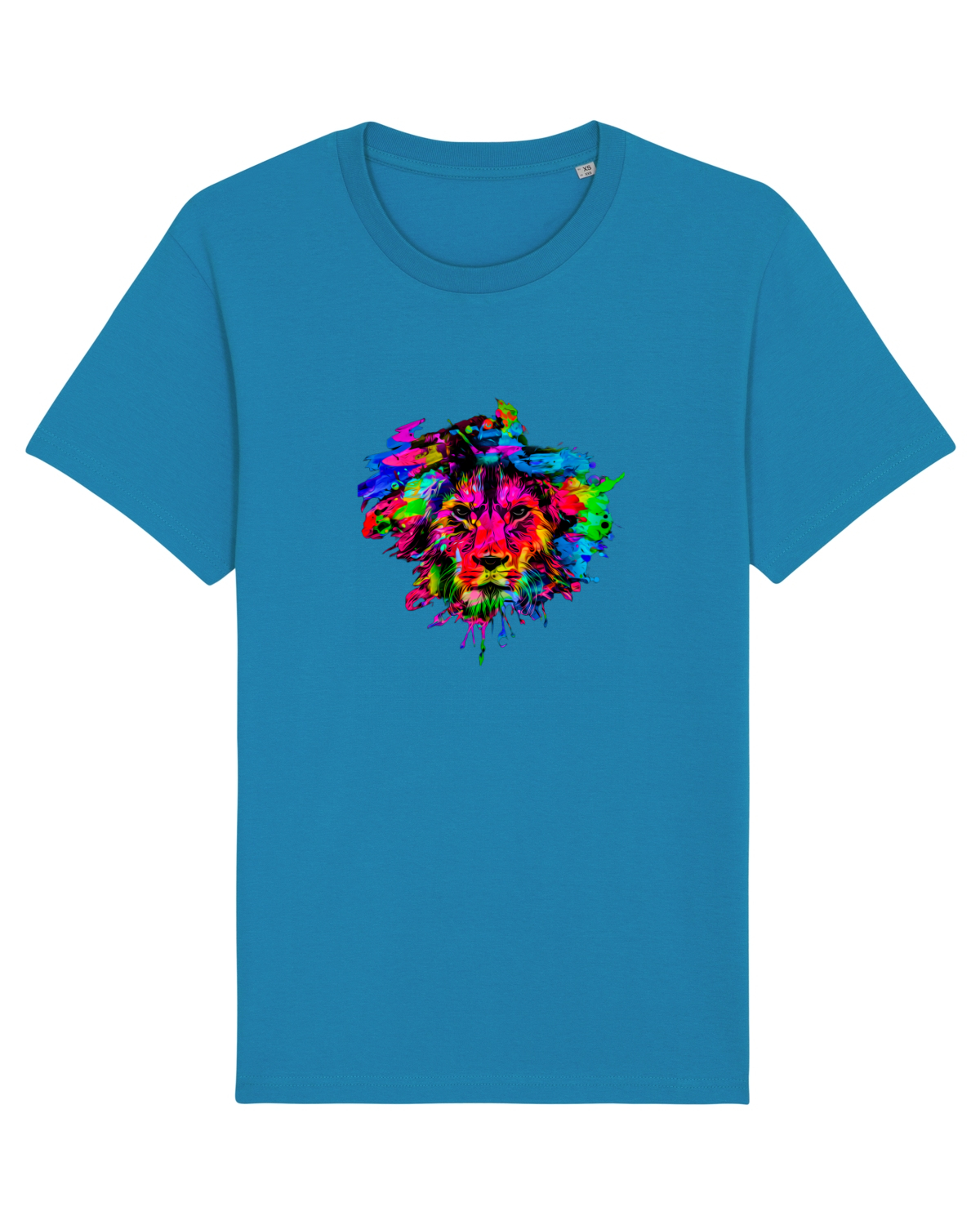 Tricou mânecă scurtă Unisex Rocker Azur