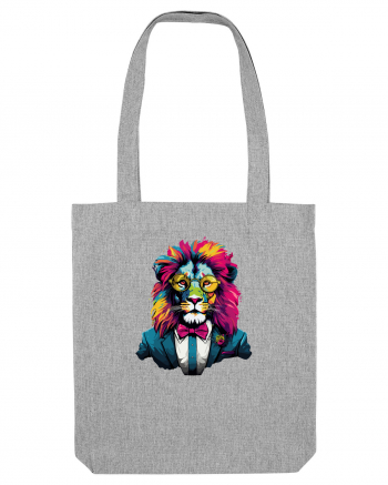 Power Lion Heather Grey