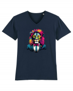 Power Lion Tricou mânecă scurtă guler V Bărbat Presenter