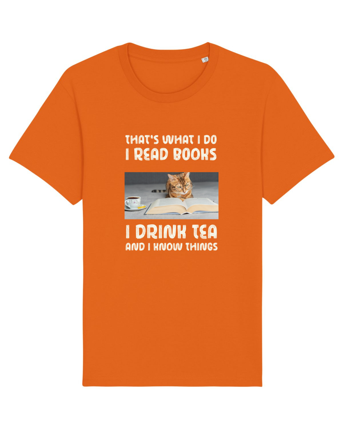 Tricou mânecă scurtă Unisex Rocker Bright Orange