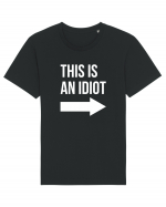 Idiot Tricou mânecă scurtă Unisex Rocker