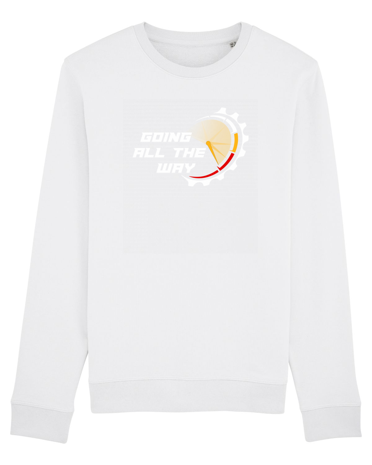 Bluză mânecă lungă Unisex Rise White