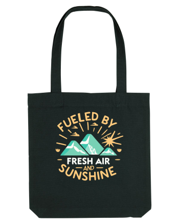 Fueled By Fresh Air And Sunshine (camper) Black