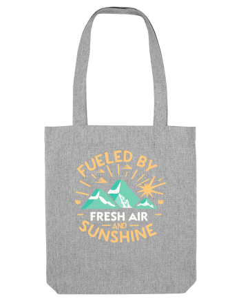 Fueled By Fresh Air And Sunshine (camper) Heather Grey