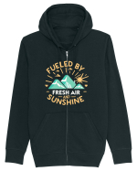 Fueled By Fresh Air And Sunshine (camper) Hanorac cu fermoar Unisex Connector
