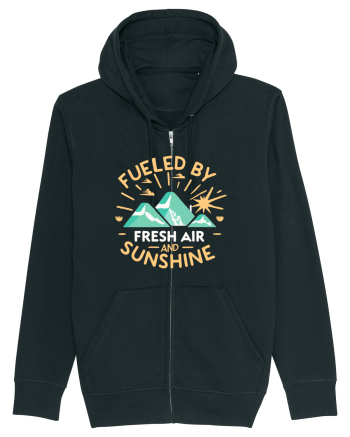 Fueled By Fresh Air And Sunshine (camper) Black