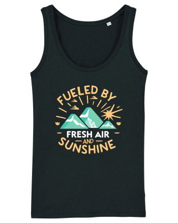 Fueled By Fresh Air And Sunshine (camper) Black