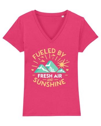 Fueled By Fresh Air And Sunshine (camper) Raspberry