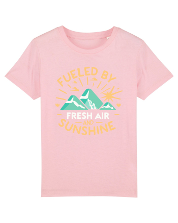 Fueled By Fresh Air And Sunshine (camper) Cotton Pink