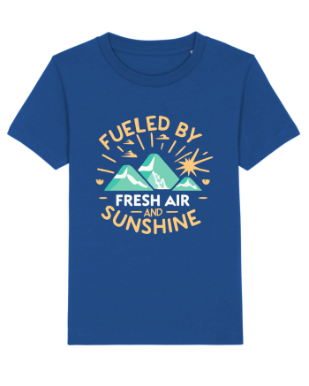 Fueled By Fresh Air And Sunshine (camper) Majorelle Blue
