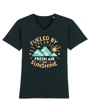 Fueled By Fresh Air And Sunshine (camper) Black