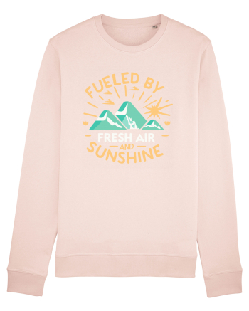 Fueled By Fresh Air And Sunshine (camper) Candy Pink