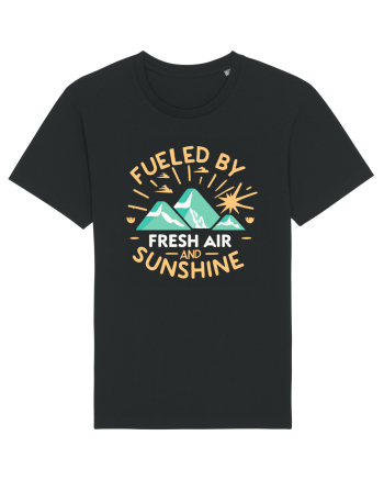 Fueled By Fresh Air And Sunshine (camper) Black