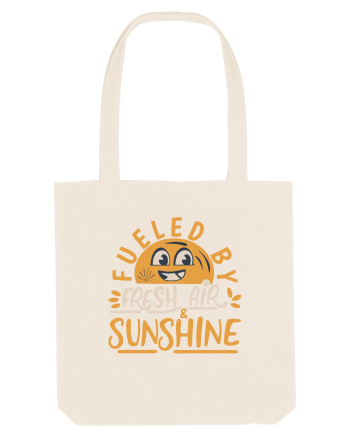 Fueled By Fresh Air And Sunshine (hand drawn) Natural