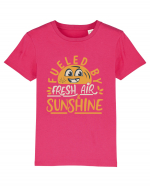 Fueled By Fresh Air And Sunshine (hand drawn) Tricou mânecă scurtă  Copii Mini Creator