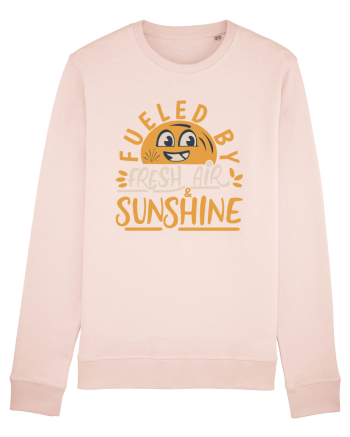 Fueled By Fresh Air And Sunshine (hand drawn) Candy Pink