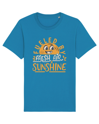 Fueled By Fresh Air And Sunshine (hand drawn) Azur