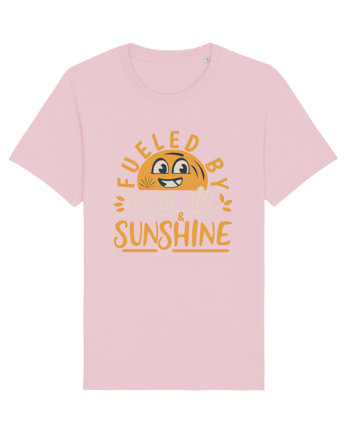 Tricou mânecă scurtă Unisex Rocker Cotton Pink