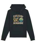 Fueled By Fresh Air And Sunshine (wave) Hanorac Unisex Drummer