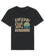 Fueled By Fresh Air And Sunshine (wave) Tricou mânecă scurtă Unisex Rocker