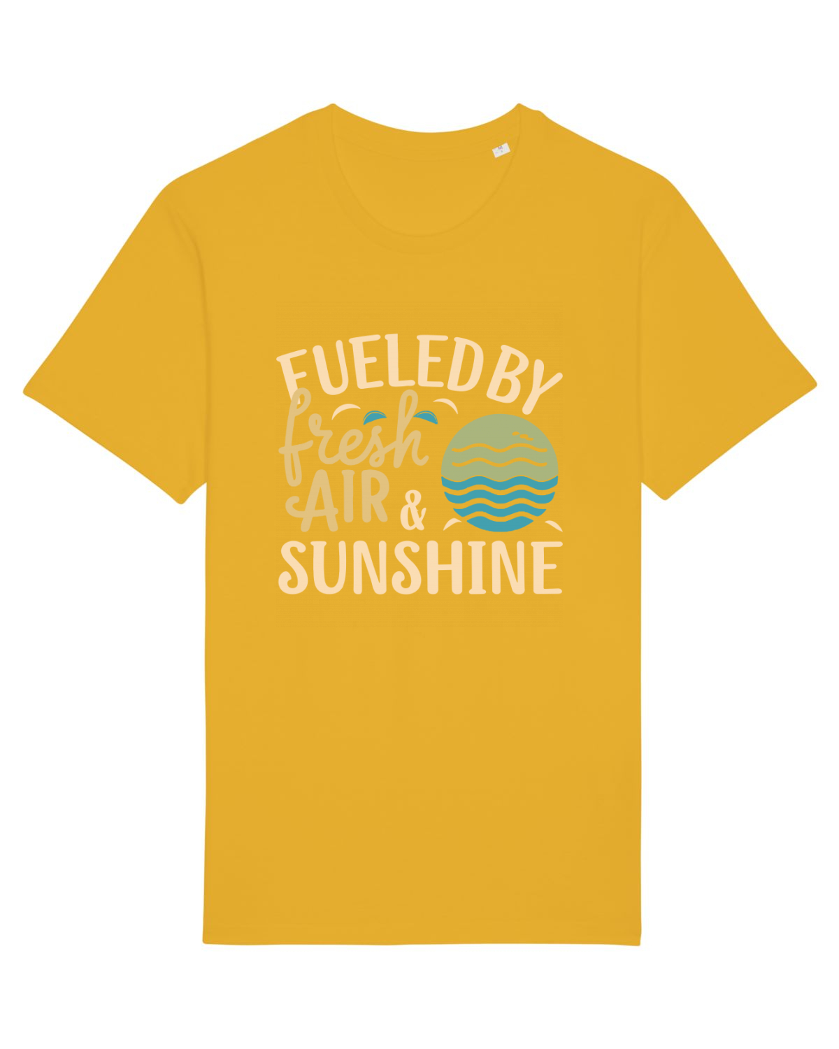 Tricou mânecă scurtă Unisex Rocker Spectra Yellow