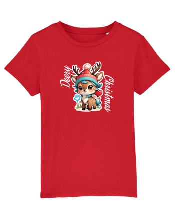 Deery  Christmas Red
