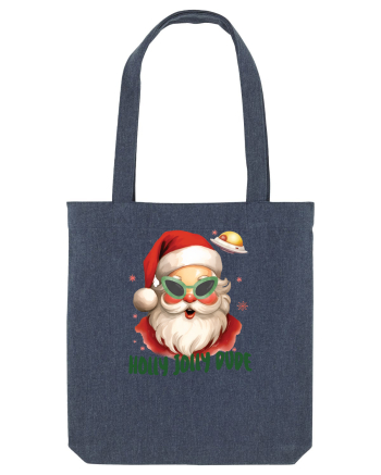 cu extraterestrii de Craciun - Holly jolly dude Midnight Blue