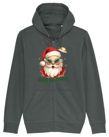 cu extraterestrii de Craciun - Holly jolly dude Anthracite