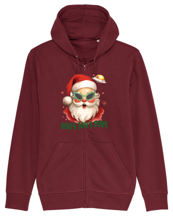 cu extraterestrii de Craciun - Holly jolly dude Burgundy