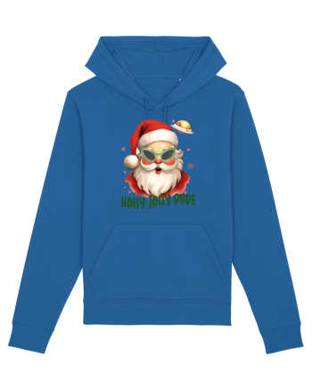 cu extraterestrii de Craciun - Holly jolly dude Royal Blue