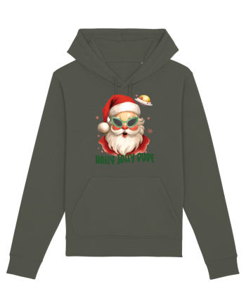 cu extraterestrii de Craciun - Holly jolly dude Khaki