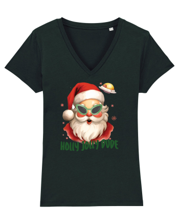 cu extraterestrii de Craciun - Holly jolly dude Black