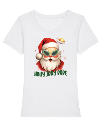 cu extraterestrii de Craciun - Holly jolly dude White