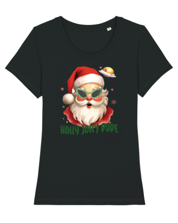 cu extraterestrii de Craciun - Holly jolly dude Black