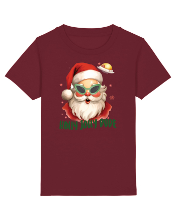 cu extraterestrii de Craciun - Holly jolly dude Burgundy