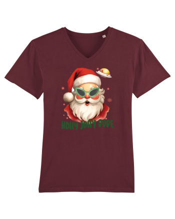 cu extraterestrii de Craciun - Holly jolly dude Burgundy