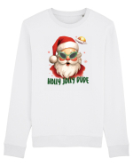 cu extraterestrii de Craciun - Holly jolly dude Bluză mânecă lungă Unisex Rise