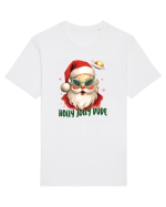 cu extraterestrii de Craciun - Holly jolly dude Tricou mânecă scurtă Unisex Rocker