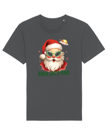 cu extraterestrii de Craciun - Holly jolly dude Anthracite