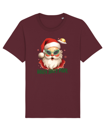 cu extraterestrii de Craciun - Holly jolly dude Burgundy